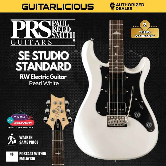 PRS SE Studio Standard RW Electric Guitar, Pearl White