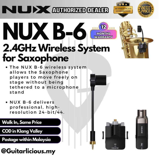 NUX B-6 Saxophone Wireless Connection System