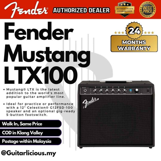 Fender Mustang GTX100 Guitar Combo Amplifier