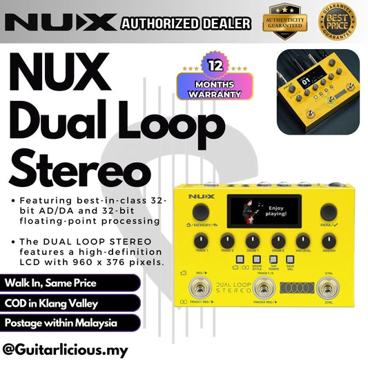 NUX NML-3DLS Dual Loop Stereo Pedal