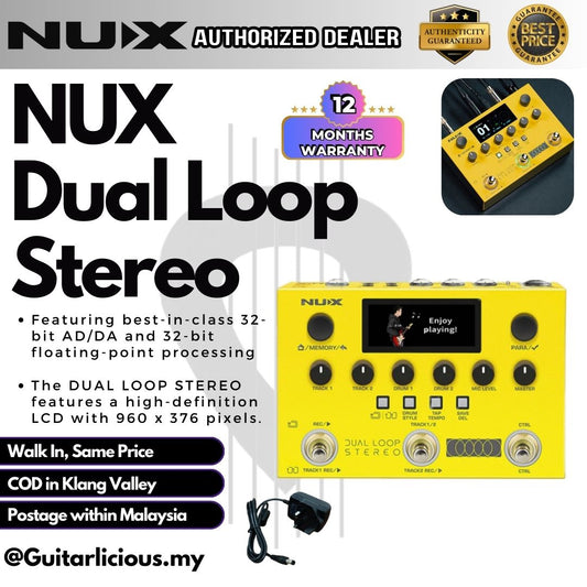NUX NML-3DLS Dual Loop Stereo Pedal