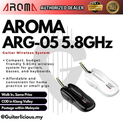 Aroma ARG-05 5.8GHz Guitar Wireless System -  ( ARG-05 )
