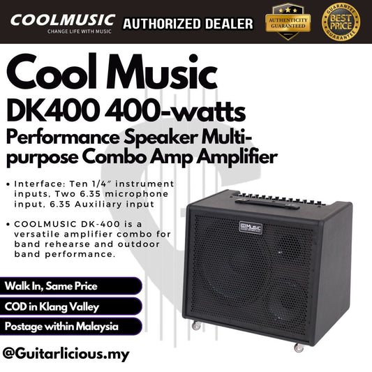 Cool Music DK400 400-watts Performance Speaker Multi-purpose Combo Amp Amplifier