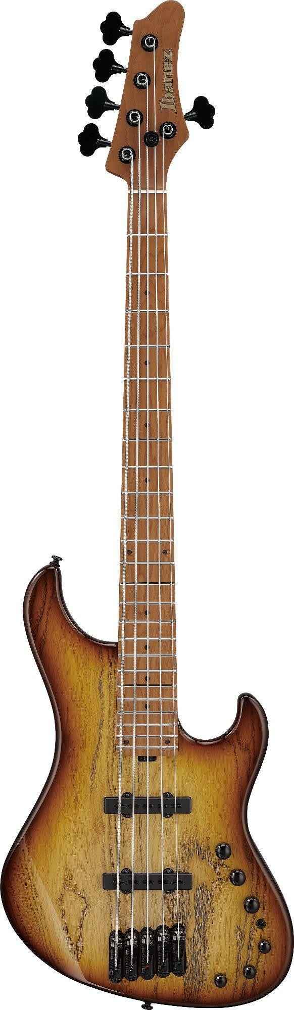 Ibanez Mode MDM1305 5-string Electric Bass Guitar - Natural Stained Amber Burst