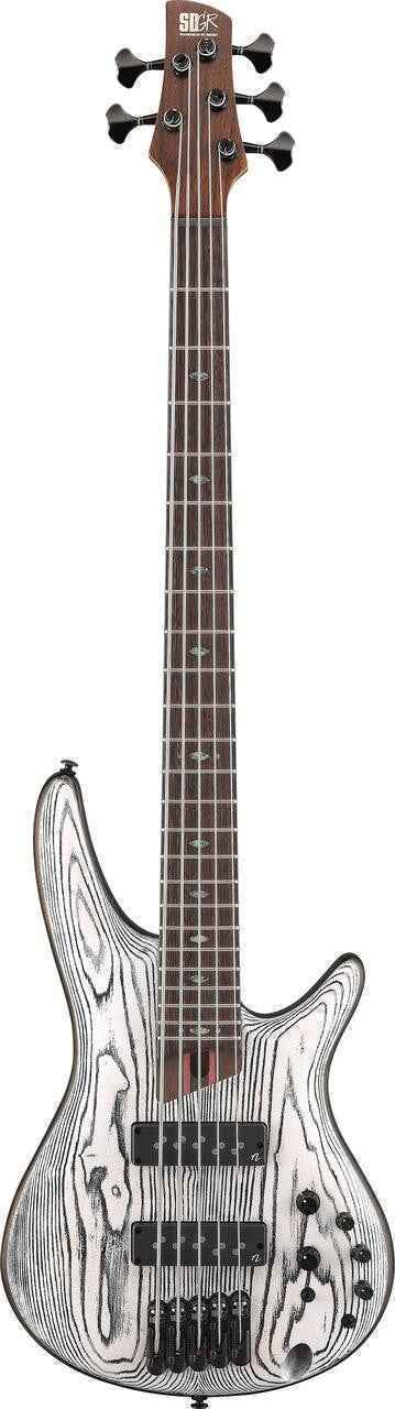 Ibanez SR1325SB-IVF Premium 5-String Bass Guitar - Icebreaker Wave Flat