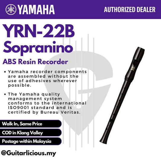 Yamaha YRN-22B Sopranino Recorder