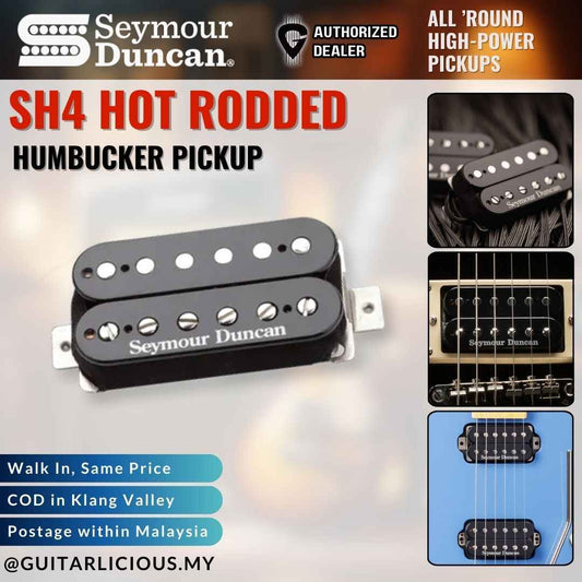 Seymour Duncan SH4 Hot Rodded Humbucker Pickup - BLACK - SET