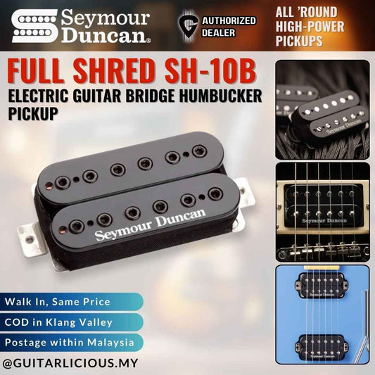 Seymour Duncan Full Shred SH-10B Electric Guitar Bridge Humbucker Pickup - Black