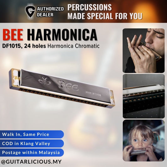 Bee 24 holes Harmonica Chromatic (DF1015)
