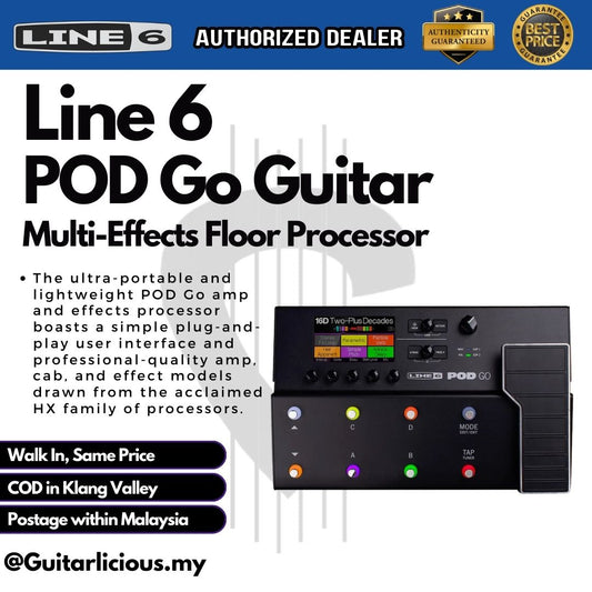 Line 6 POD Go Guitar Multi-Effects Floor Processor
