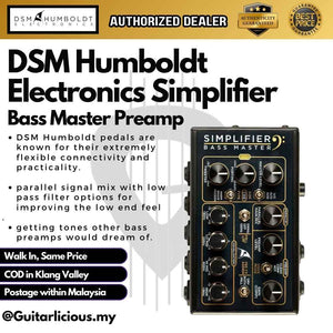 DSM Humboldt Electronics Simplifier Bass Master Preamp