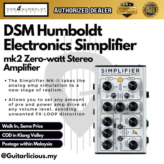 DSM Humboldt Electronics Simplifier mk2 Zero-watt Stereo Amplifier