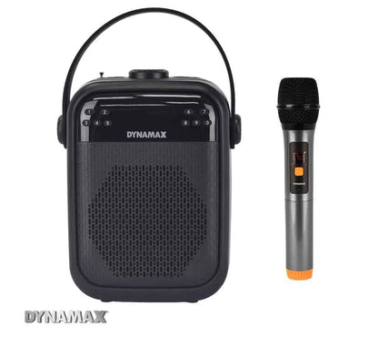 DYNAMAX SR150 Portable Speaker with UHF Wireless Mic -  ( SR150 / SR 150 / SR-150 )