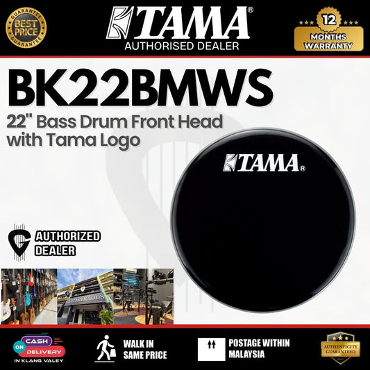 Tama BK22BMWS 22" Bass Drum Front Head with Tama Logo