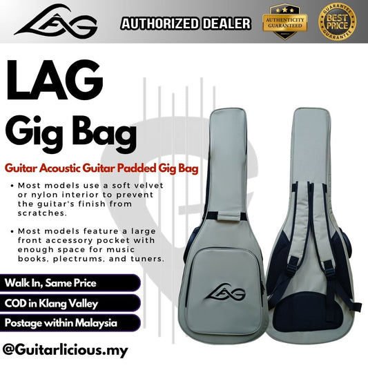 LAG Guitar Acoustic Guitar Padded Gig Bag
