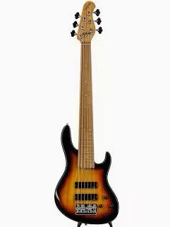 Sadowsky MetroExpress 24-Fret Modern 6-String Bass, Tobacco Sunburst Transparent High Polish