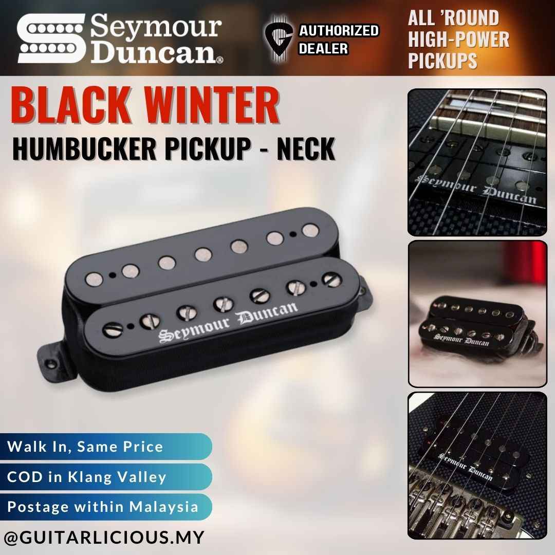 Seymour Duncan Black Winter Humbucker Pickup - Neck