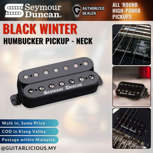 Seymour Duncan Black Winter Humbucker Pickup - Neck