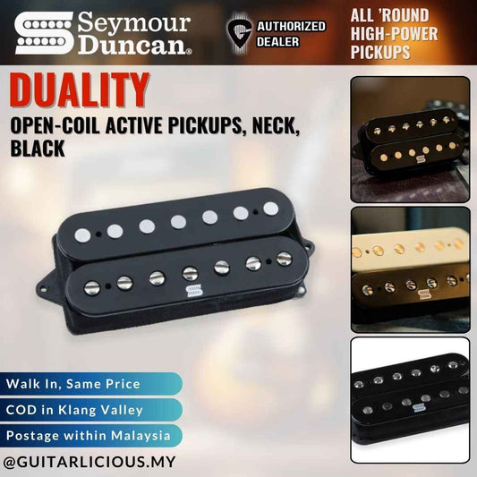 Seymour Duncan DUALITY Open-Coil Active Pickups, Neck, Black