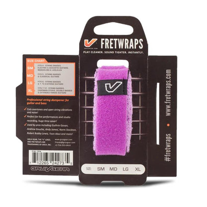 Gruv Gear FretWraps HD "Gem" String Muter Single Pack - Purple