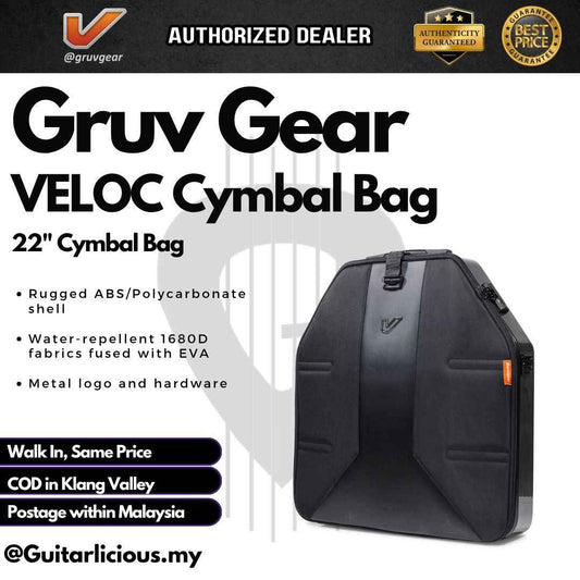 Gruv Gear Veloc 22" Cymbal Bag (Black)