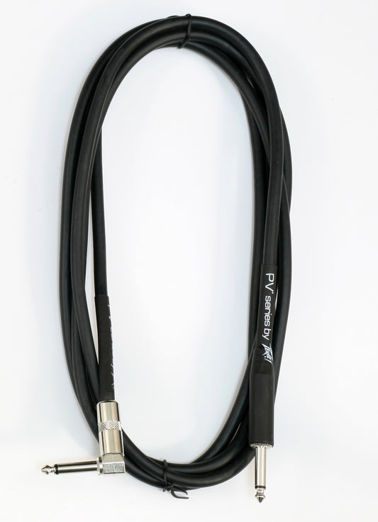 Peavey 10Ft. 3m Instrument Cable (Straight - Angled)