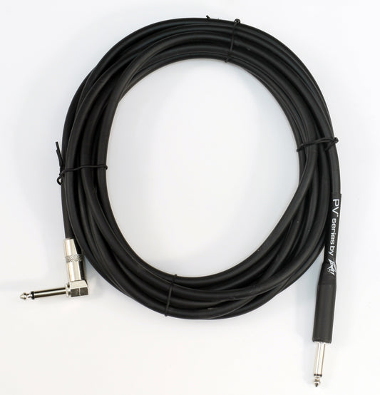 Peavey 20Ft. 6m Instrument Cable (Straight - Angled)