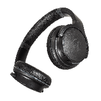 Audio Technica ATH-S220BT Closed Back Dynamic On Ear Wired and Wireless Bluetooth Headphone - Black