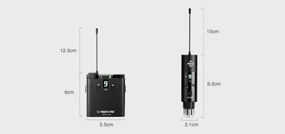 Phenyx Pro PDP-M Stereo Wireless In-Ear Monitor System for Singers Band Stage Live Performance