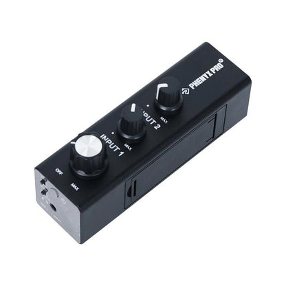 Phenyx Pro PWM-10 Dual-Channel Wired in-Ear Monitor Amplifier Stereo/Mono Mode Portable IEM for Live