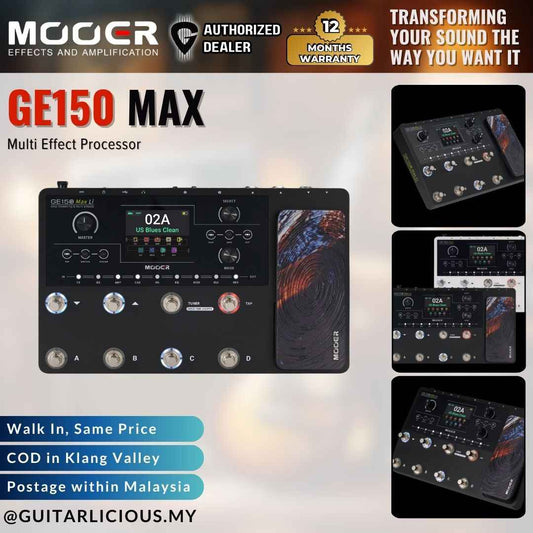 Mooer GE150 Max Multi Effect Processor - (GE 150 MAX / GE-150 MAX / GE150 MAX )