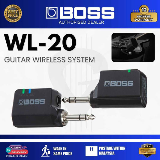 Boss WL-20 Guitar Wireless System - WL-20