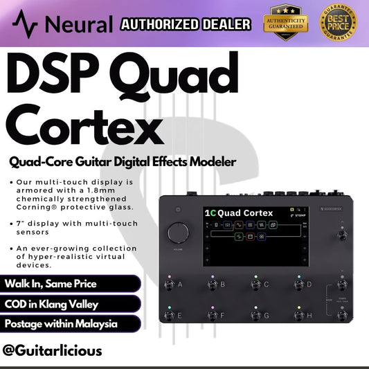 Neural DSP Quad Cortex Quad-Core Guitar Digital Effects Modeler