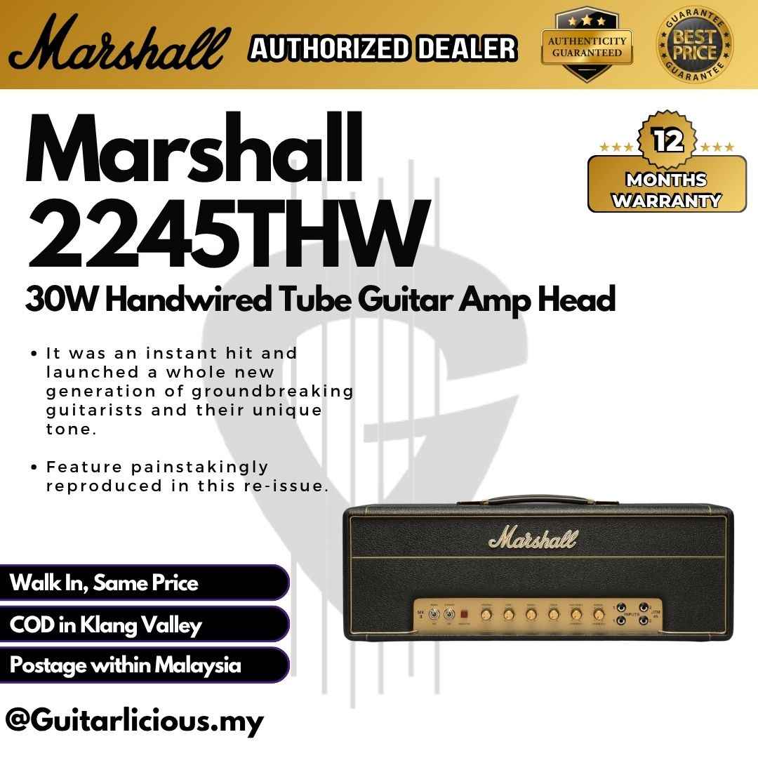 Marshall 2245THW 30W Handwired Tube Guitar Amp Head