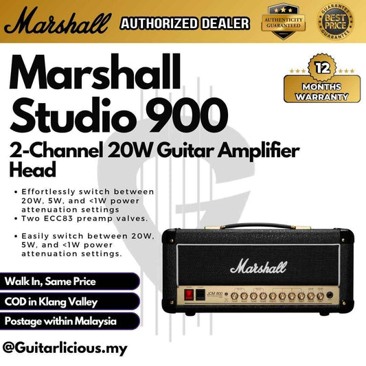 Marshall Studio 900 2-Channel 20W Guitar Amplifier Head
