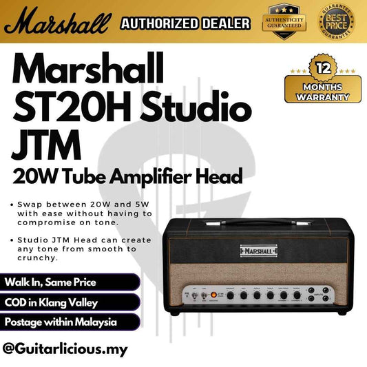 Marshall ST20H Studio JTM 20W Tube Amplifier Head