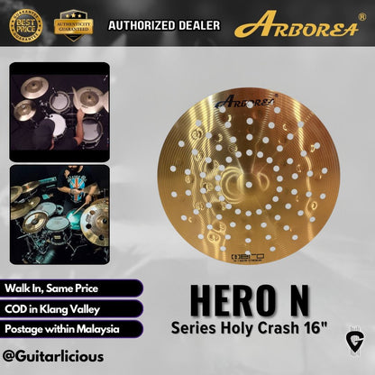 Arborea Hero N Series Holy Crash & Holy China - 10" 16" 18"