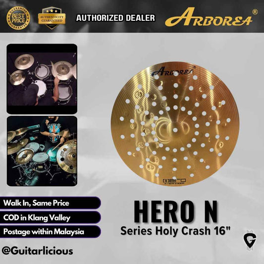Arborea Hero N Series Holy Crash & Holy China - 10" 16" 18"