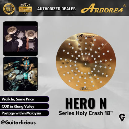 Arborea Hero N Series Holy Crash & Holy China - 10" 16" 18"