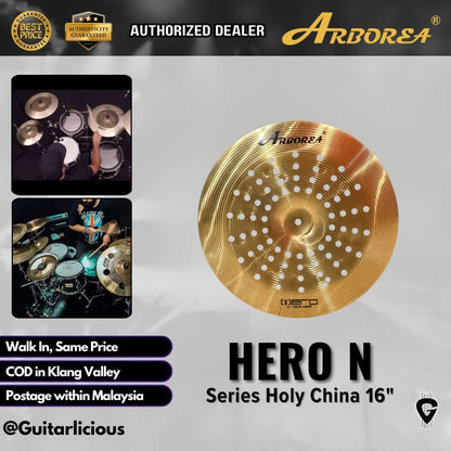 Arborea Hero N Series Holy Crash & Holy China - 10" 16" 18"