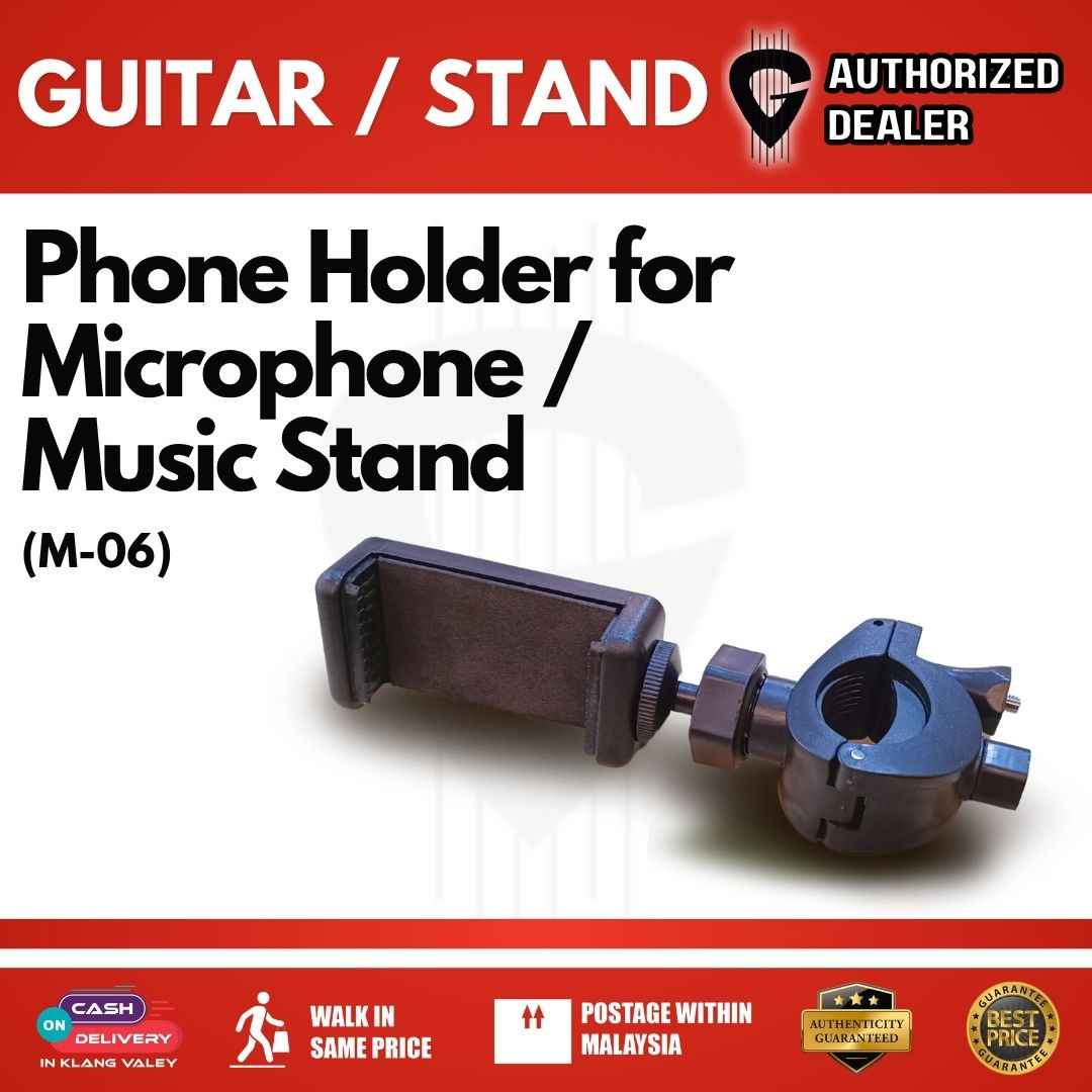 Phone Holder for Microphone / Music Stand (M-06)