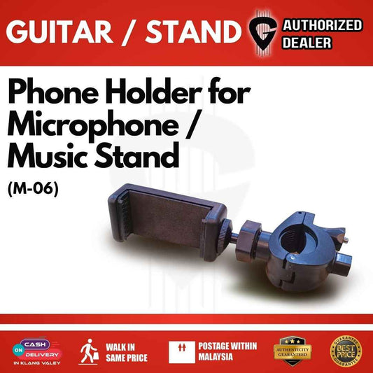 Phone Holder for Microphone / Music Stand (M-06)