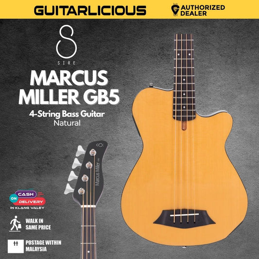 Sire Marcus Miller GB5 4-String Bass Guitar - Natural