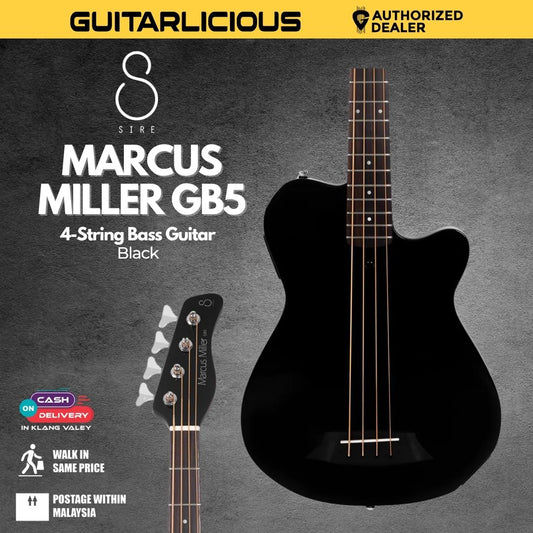 Sire Marcus Miller GB5 4-String Bass Guitar - Black