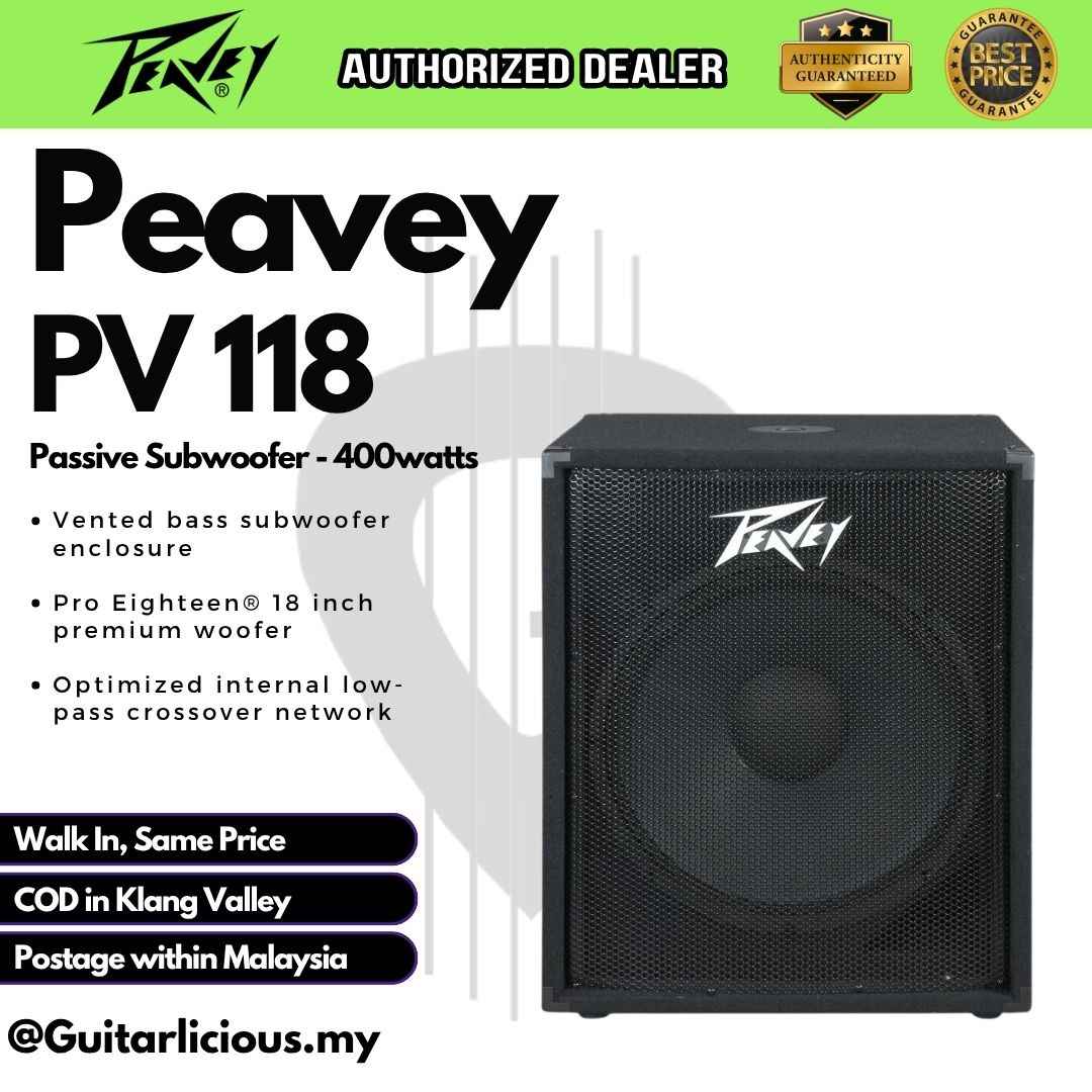 Peavey PV 118 Passive Subwoofer - 400watts