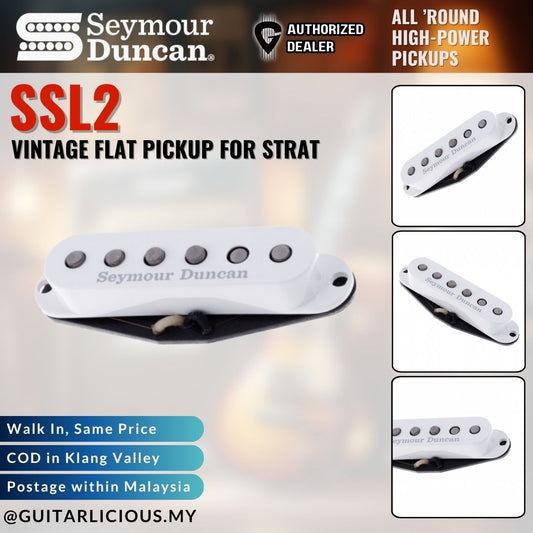 Seymour Duncan SSL2 Vintage Flat Pickup For Strat