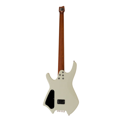 SQOE SBWT700 Warrior Headless 4 String Bass Guitar w Roasted Maple Neck - Surf Green