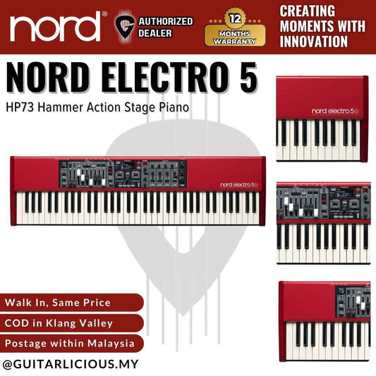 Nord Electro 5 HP73 Hammer Action Stage Piano