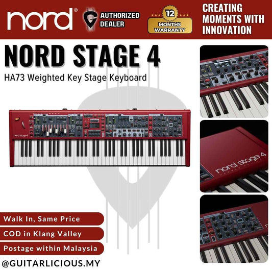 Nord Stage 4 HA73 Weighted Key Stage Keyboard