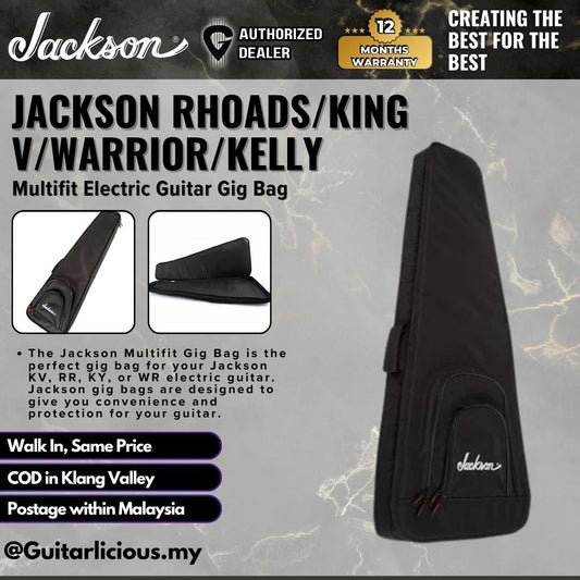 Jackson Rhoads/King V/Warrior/Kelly Multifit Electric Guitar Gig Bag